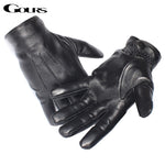 Gours Men's Genuine Leather Gloves