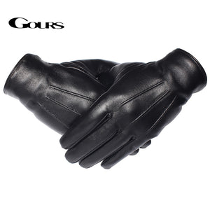 Gours Men's Genuine Leather Gloves