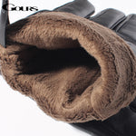 Gours Men's Genuine Leather Gloves