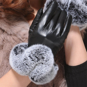 Elegant Leather Gloves