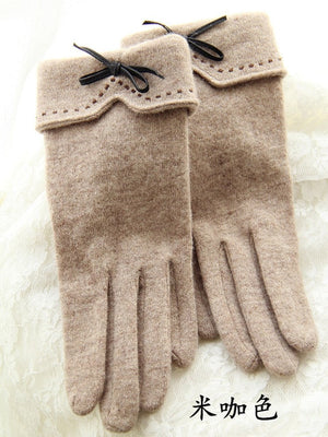 Chic cashmere Fall Gloves