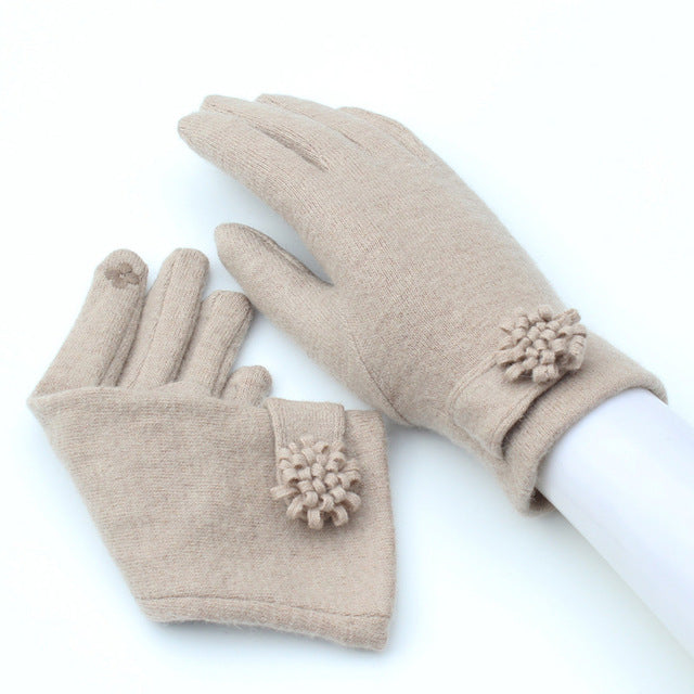 Chic cashmere Fall Gloves