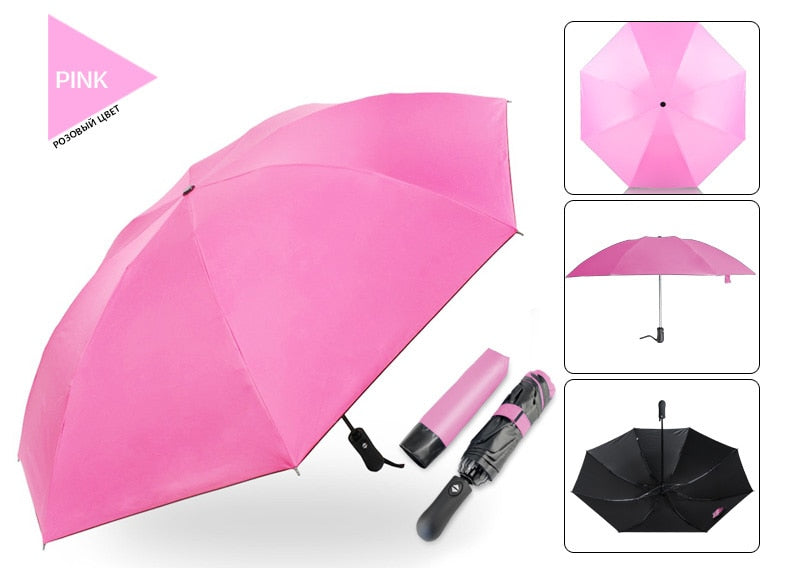 Shorty's Automatic Reverse Folding Umbrellas